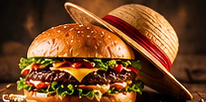 Pirate King Burger at the CULTURE café